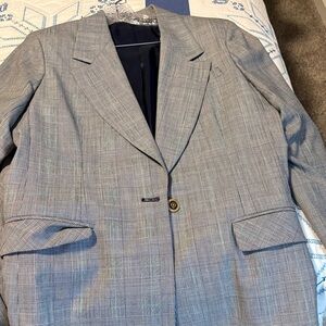 Vest eight, pants six, skirt eight, jacket eight